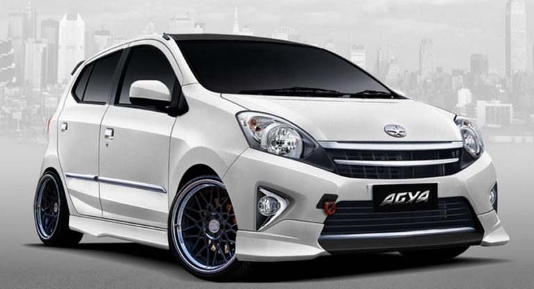 Toyota Agya for rent in Bali