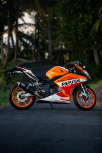 honda cbr abs 250 hire bali