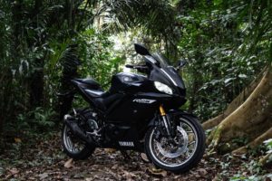Yamaha R25 for rent in Bali