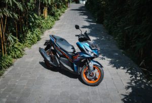 Yamaha Aerox for rent in Bali