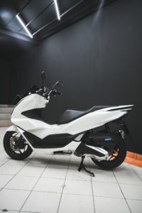 rent bike pcx white in Bali