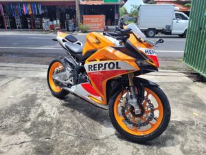 CBR 250RR ABS Limited edition for rent in Bali