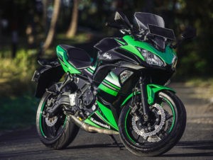 Ninja 650 for rent in Bali