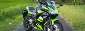 Ninja 650 for rent in Bali
