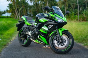 Ninja 650 abs for rent in Bali
