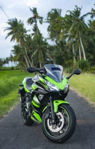 Kawasaki 650 for rent in Bali