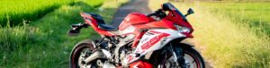 Ninja ZX25R for rent Bali