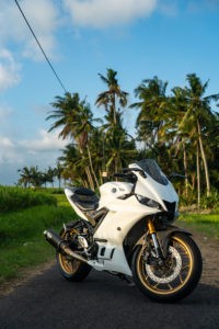 Yamaha R3 for rent in Bali