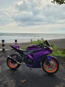 Yamaha R3 rent in Bali