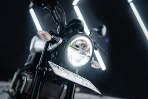 Yamaha XSR 155 silver for rent in Bali