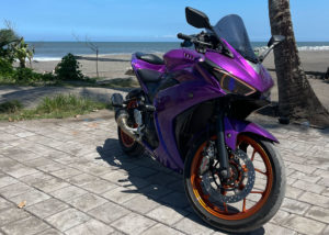 Yamaha R3 hire Bali