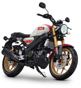 Yamaha XSR White for rent in Bali