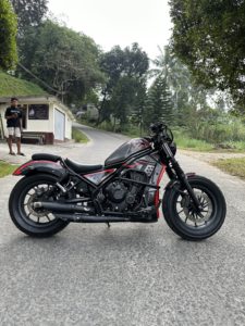 Honda Rebel 500 ABS for rent in Bali