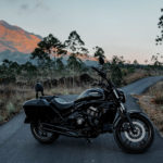 Cruiser motorcycle for rent in Bali