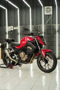 Hire honda street 500 in Bali