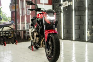 rent cb500 in Bali