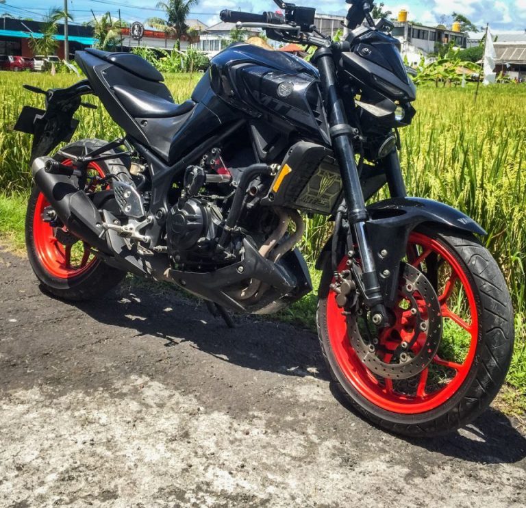 Yamaha MT-25 for rent in Bali