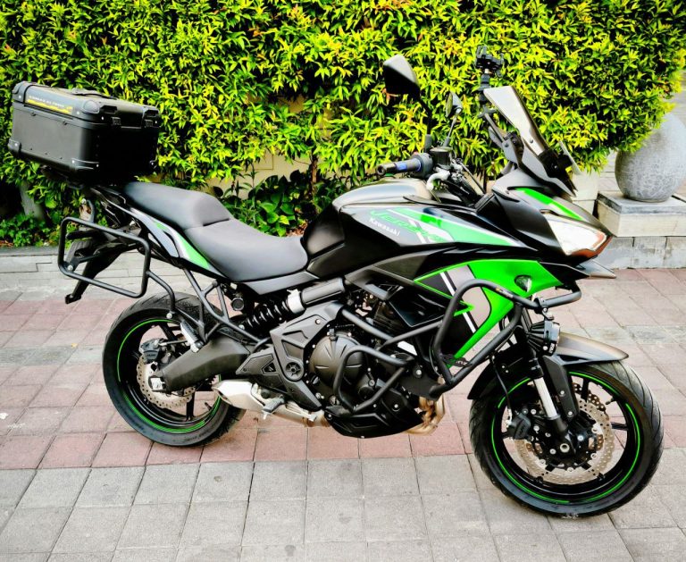KAWASAKI VERSYS 650 adventure performance for rent in Bali